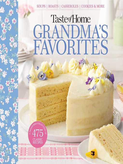 Title details for Taste of Home Grandma's Favorites by Taste of Home - Wait list